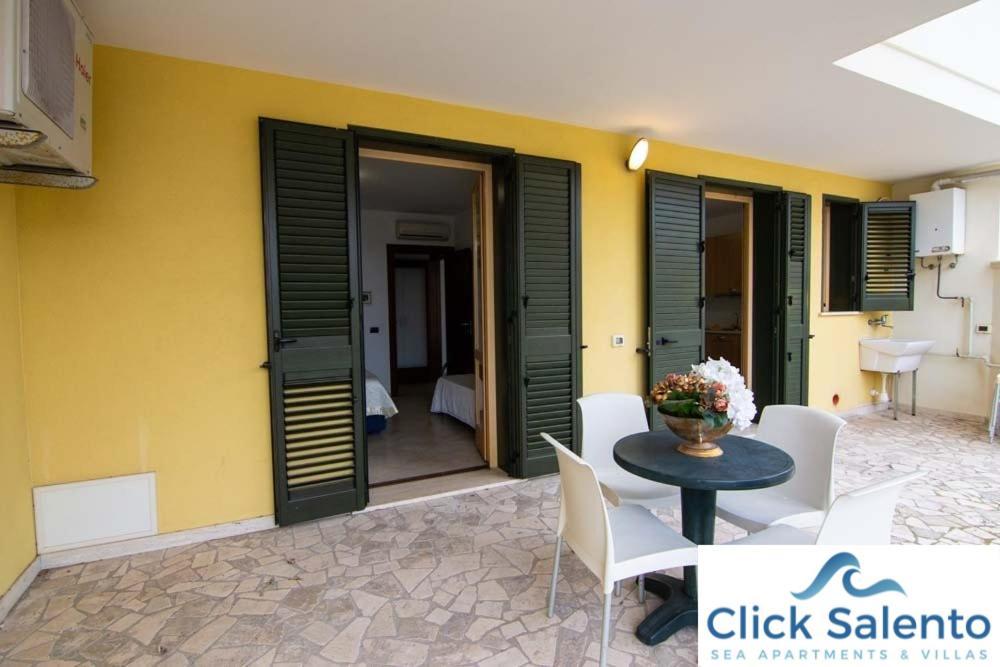 Rosmini Apartment - Parcheggio-Veranda - Baia Verde - Lido - By Click Salento Gallipoli Exterior photo