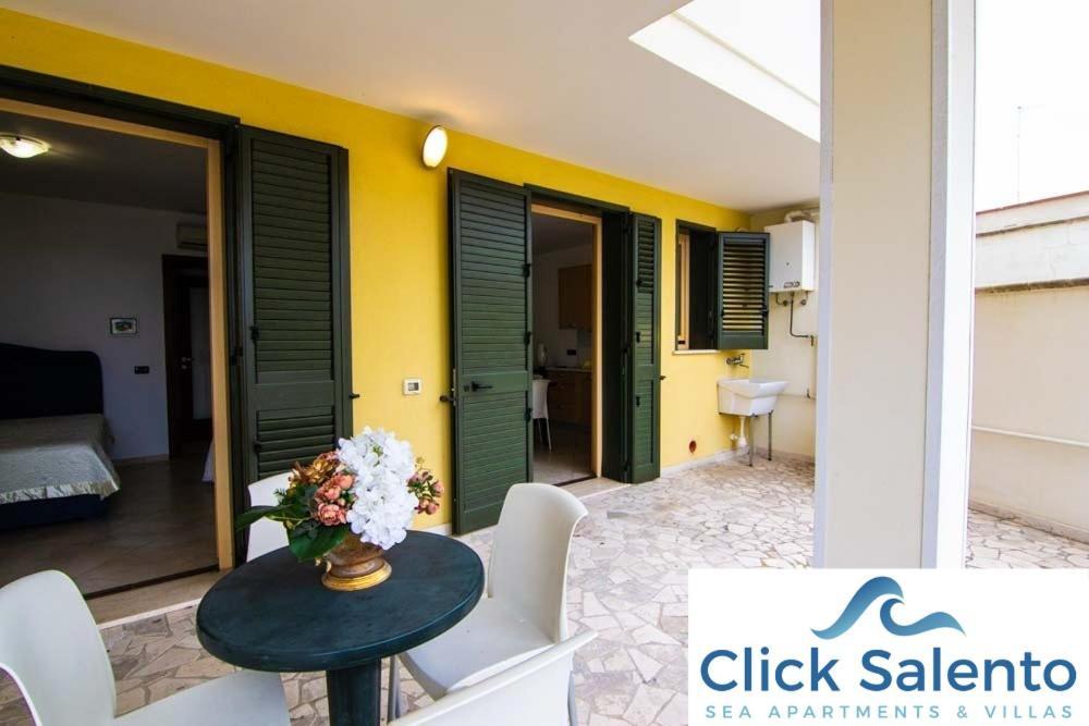 Rosmini Apartment - Parcheggio-Veranda - Baia Verde - Lido - By Click Salento Gallipoli Exterior photo
